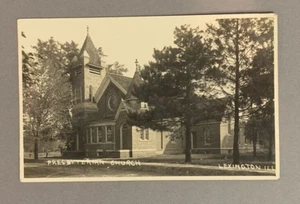 c1910 Postcard Lexington Illinois Presbyterian Church Unposted - Picture 1 of 2
