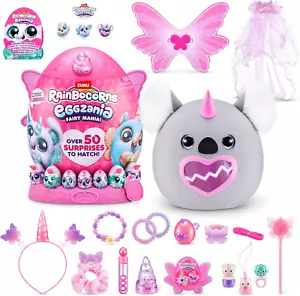 Rainbocorns Eggzania Fairy Mania Koala Sammlerstück Plüschtier 50+ Überraschungen Neu - Bild 1 von 8