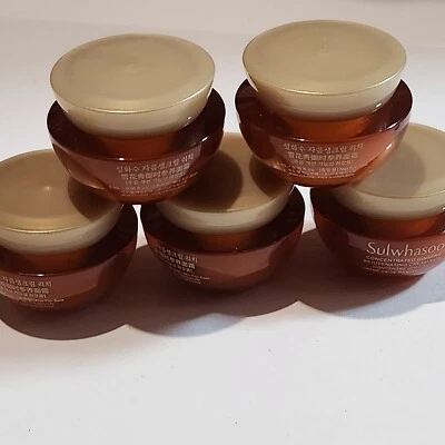 雪花秀浓缩人参再生霜 RICH RAJEUNISSANTE 5 毫升 x 5 件 — 第 1/4 张图片