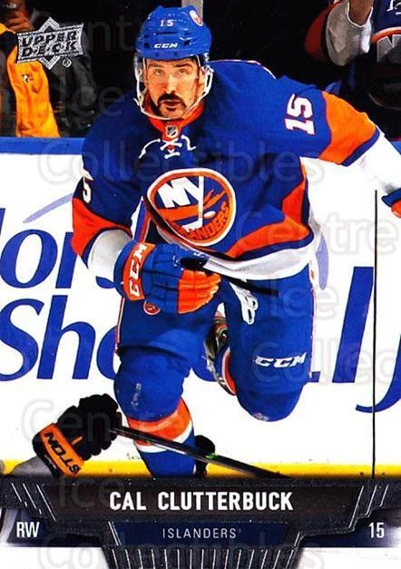 2013-14 Upper Deck #428 Cal Clutterbuck - Image 1 of 1