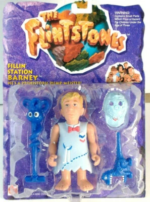 Mattel Fillin Station Barney Action Figure 1993 Vintage 4-1/2" Action Figure - Image 1 of 4