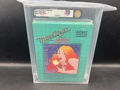 Beat 'Em & Eat 'Em Mystique Atari 2600 Adult Game VGA 70 FACTORY SEALED WATA - Image 1 of 4