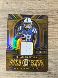 2023 Panini Gold Standard Football Jonathon Taylor Indianapolis Colts /299