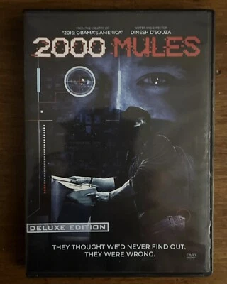 2000 Mules (DVD 2020) Election American Politics Documentary Dinesh D’Souza OOP - Image 1 of 3