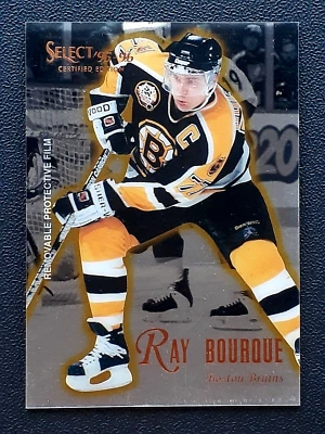 RAY BOURQUE 1995-96 SELECT CERTIFIED 95-96 NO 34            33992 - Image 1 of 2