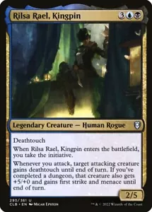 Rilsa Rael, Kingpin (293) Battaglia per Baldur's Gate CLB MTG Magic - Foto 1 di 1