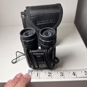 Bushnell 8 x 21 Compact Binoculars 392 ft at 1000 Yards: Model 13-2514 - Picture 1 of 9