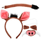Animal Cosplay Accessories Pig Ear Headband for Headpiece Lamb Child Piggy Hair