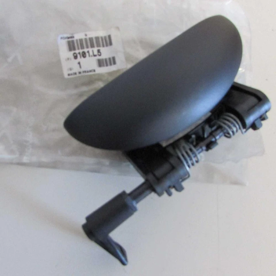 Rear outer door handle lh 9101L5 for PEUGEOT 206 MK2 2000-2009 new (17212) - Imagem 1 de 1