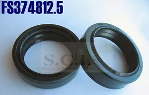 HONDA GL1000 GOLDWING FORK SEAL SET 37mm 48mm x 12.5 mm 1975 - 1979 SET OF 2 - Picture 1 of 7