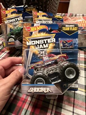 NUEVO EN CAJA HOT WHEELS MONSTER JAM 25 AÑOS - SERIE CARROCERÍA RAYOS X 2017 - CHOCKER Foto 1 de 2