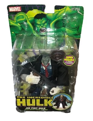 Marvel THE INCREDIBLE HULK Joe Fixit Quick Draw Action Figure 2004 Toy Biz RARE - Image 1 of 4