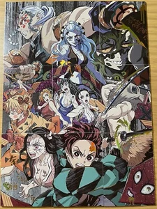 Demon Slayer 9-Piece Binder Page Puzzle Collectible Cards KaMeng Tanjiro Kamado - Picture 1 of 10