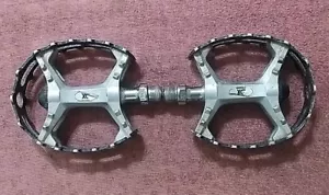 Suntour XC II Pedale Oldschool BMX / MTB Bear Trap Plattform 9/16 XC-II Vintage - Bild 1 von 12