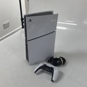 Sony PS5 Slim Blu-Ray Edition 1TB Video Game Console - White - Picture 1 of 24