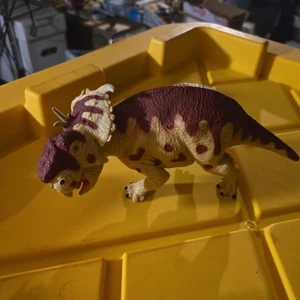 TERRA Dinosaur 2x6" PACHYRHINOSAURUS Toy Figure Battat Prehistoric PVC Animal - Picture 1 of 2