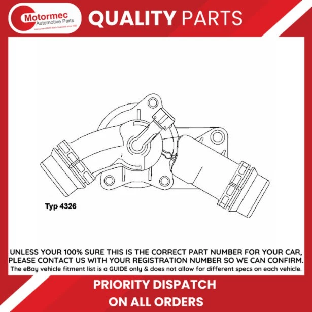 Para BMW E46 Serie 3 320i,323i,325i,328i,330i Termostato WAHLER 11531437040 Foto 1 de 4
