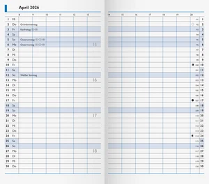 FUENTE Plantilla Calendario 9x15cm 2026 10-75000006 - Imagen 1 de 1