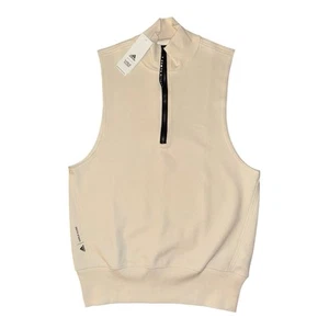 Adidas Karlie Kloss Vest Womens Size M Oversized Gilet 1/2 Zip Sweater High Neck - Picture 1 of 9