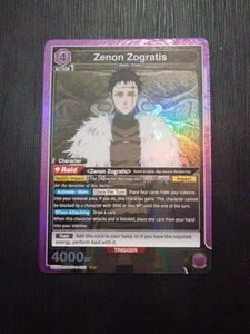Union Arena CCG Schwarzklee Zenon Zogratis BCV-1-023 Super Rare - Bild 1 von 2