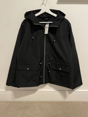 Lauren Ralph Lauren Women Packable Hooded Jacket Black Size XL - Image 1 of 4