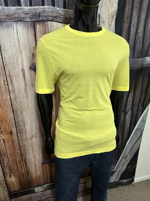 Vilebrequin 短袖电动黄色棉质圆领 T 恤,尺寸 S,完好! — 第 1/4 张图片