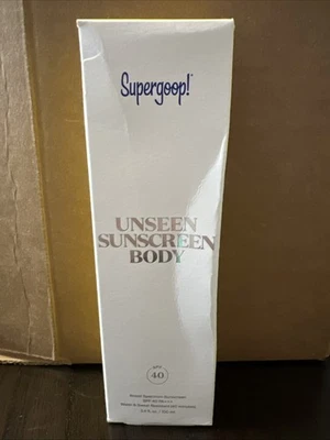 Supergoop! Unseen Sunscreen Body SPF 40 Broad Spectrum 3.4 Oz EXP 10/25 NEW - Image 1 of 4