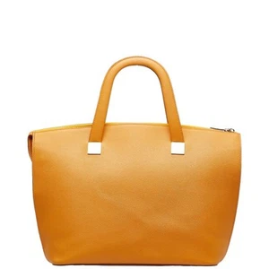 Céline Orange Leather tote - Picture 1 of 9
