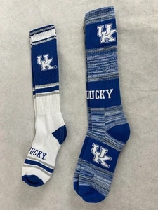Kentucky Wildcats Men's Over the Calf Medium Socks 2 Pairs - Picture 1 of 2