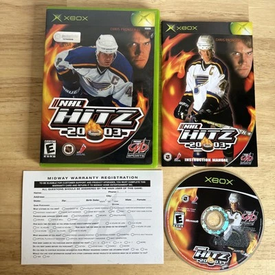 NHL Hitz 2003 (Microsoft Xbox) Complete With Reg Card, Tested - Image 1 of 4