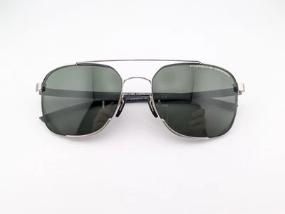 Gafas de sol Porsche Design, P'8922 Cat. 3 SP plata/gris, 59-18-145, metal, Italia Foto 1 de 4