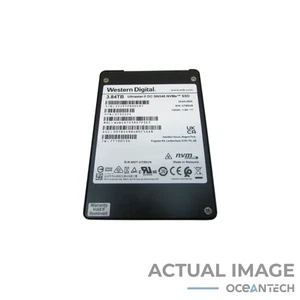 Western Digital SN340 WUB4A7638D7P3E3 3.84TB 2.5" NVMe SSD Grade A 0TS2224 - Picture 1 of 3