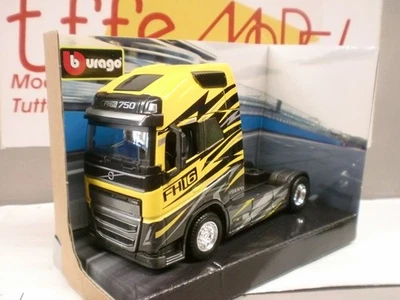 BURAGO  1/43 - CAMION VOLVO FH16 750 GIALLO - Immagine 1 di 2
