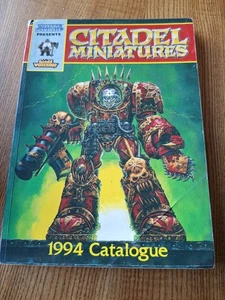 Warhammer 40K Games Workshop 1994 kompletter Miniaturkatalog Citadel Softback  - Bild 1 von 4