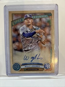 Autógrafo Gypsy Queen Willy Adames 2019 #GQA-WA Rays - Imagen 1 de 2