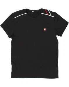 FILA Mens T-Shirt Top XL Black Polyamide BW06 - Picture 1 of 3