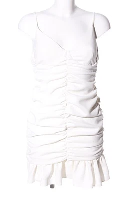 ASOS Mini vestido Mujeres Vestido Talla EU 40 blanco elegante - Imagen 1 de 4