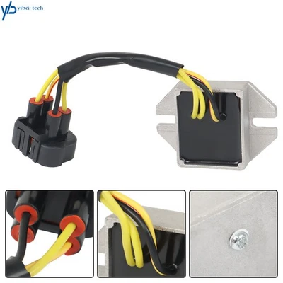 Voltage Regulator Rectifier For Ski-Doo MXZ X 440 2000-02/MXZ 600 700 1999-02 - Image 1 of 4