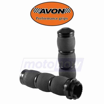 Avon Grips Air Cushioned Metric Grips for 2011-2013 Kawasaki VN1700 Vulcan ow Foto 1 de 4