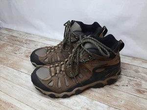 Oboz Womens Sz 8 Mid Boots Brown Waterproof Outdoor Hiking Adventure Gorpcore - Picture 1 of 10