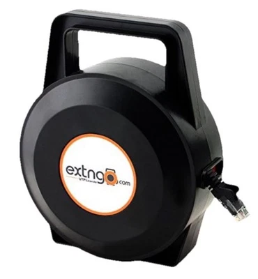 Retractable Network Cable Extender, 50 Ft (15 Meter) CAT 6 Ethernet Cable Flat-P - Image 1 of 4