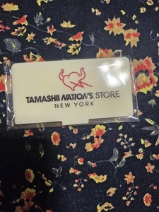Tamashii Nations Store New York Acrylic Standee Exclusive Promo Tan NEW - Picture 1 of 2