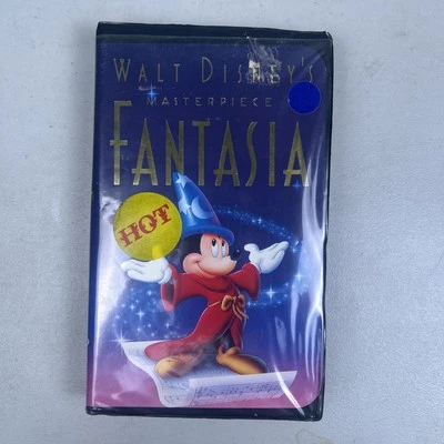 Walt Disney Classic: Fantasia VHS 1991 Black Diamond PREOWNED Foto 1 de 4