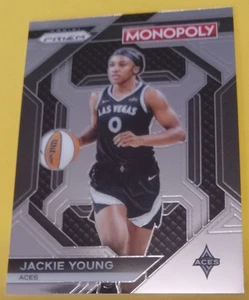 2024 Panini WNBA Monopoly Prizm Jackie Young #WNBA15 Las Vegas Aces Basketball  - Bild 1 von 2