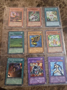 Yugioh cards lot Vintage Plus Modern 9 Card Lot - Bild 1 von 2
