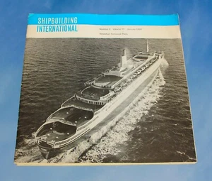 CUNARD LINE QUEEN ELIZABETH 2 QE2 RARE SHIPBUILDING INTERNATIONAL MAGAZINE 1969 - Bild 1 von 9