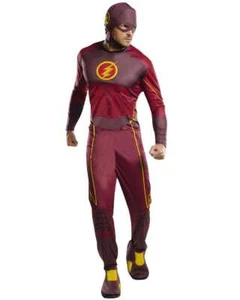 CL596 The Flash TV Superhero Justice League DC Comics Hero Fancy Dress Costume - Picture 1 of 1