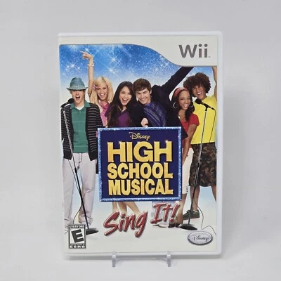 High School Musical: Sing It (Nintendo Wii) COMPLETO Y PROBADO EN CAJA Foto 1 de 3