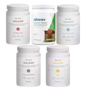 Any 3 Isagenix IsaLean Protein Shake Nutritional Strawberry Vanilla Or Chocolate - Picture 1 of 1