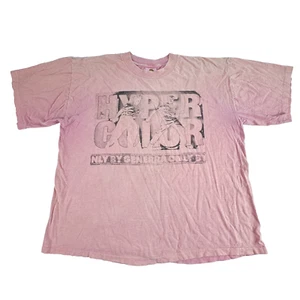 Vtg 90s Generra Hypercolor T Shirt Dancers Heat Color Change Pink Purple Large - Picture 1 of 11
